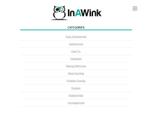 Tablet Screenshot of inawink.com